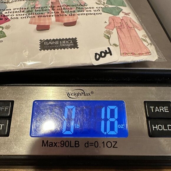 Simplicity 5276 Pattern 18in Doll Clothes Sewing Fashion Nightgown Robe Pajamas - Picture 9 of 9